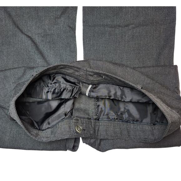 Unbranded Women’s Black & Gray Trousers Front Pockets Size M - Picture 6 of 9